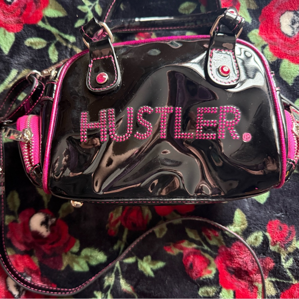 Dolls Kill X Hustler Explicit Nature Bowler Bag